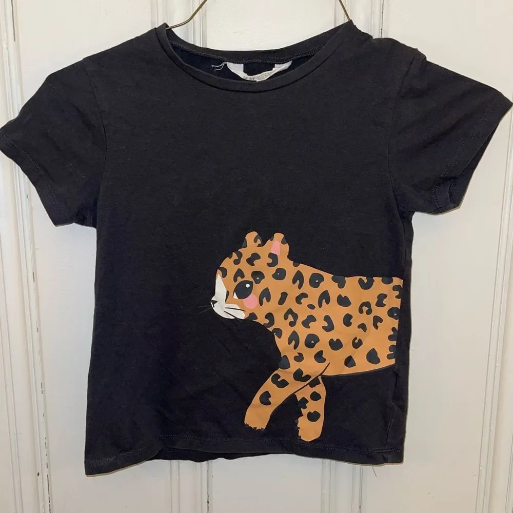 H&M Girls‎ Jaguar Shirt Size 6X-7